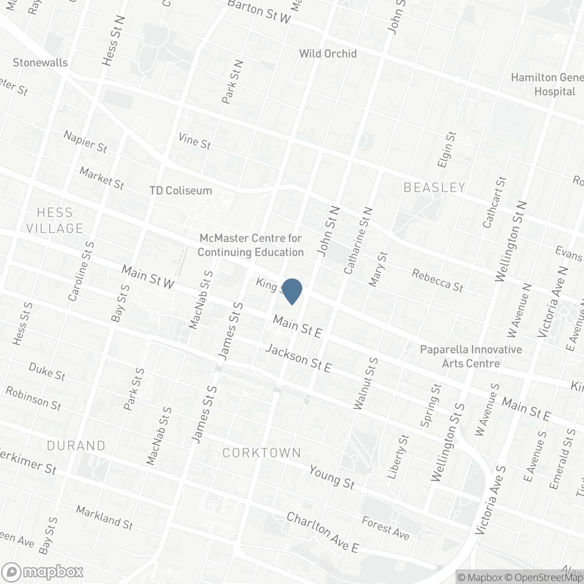 112 KING Street E Unit# PH5, Hamilton, Ontario L8N 0A9